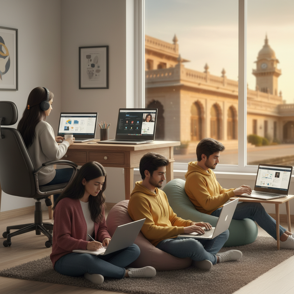 Best Distance & Online Education Centres in Pilkhuwa: Fees and EMI options for local students