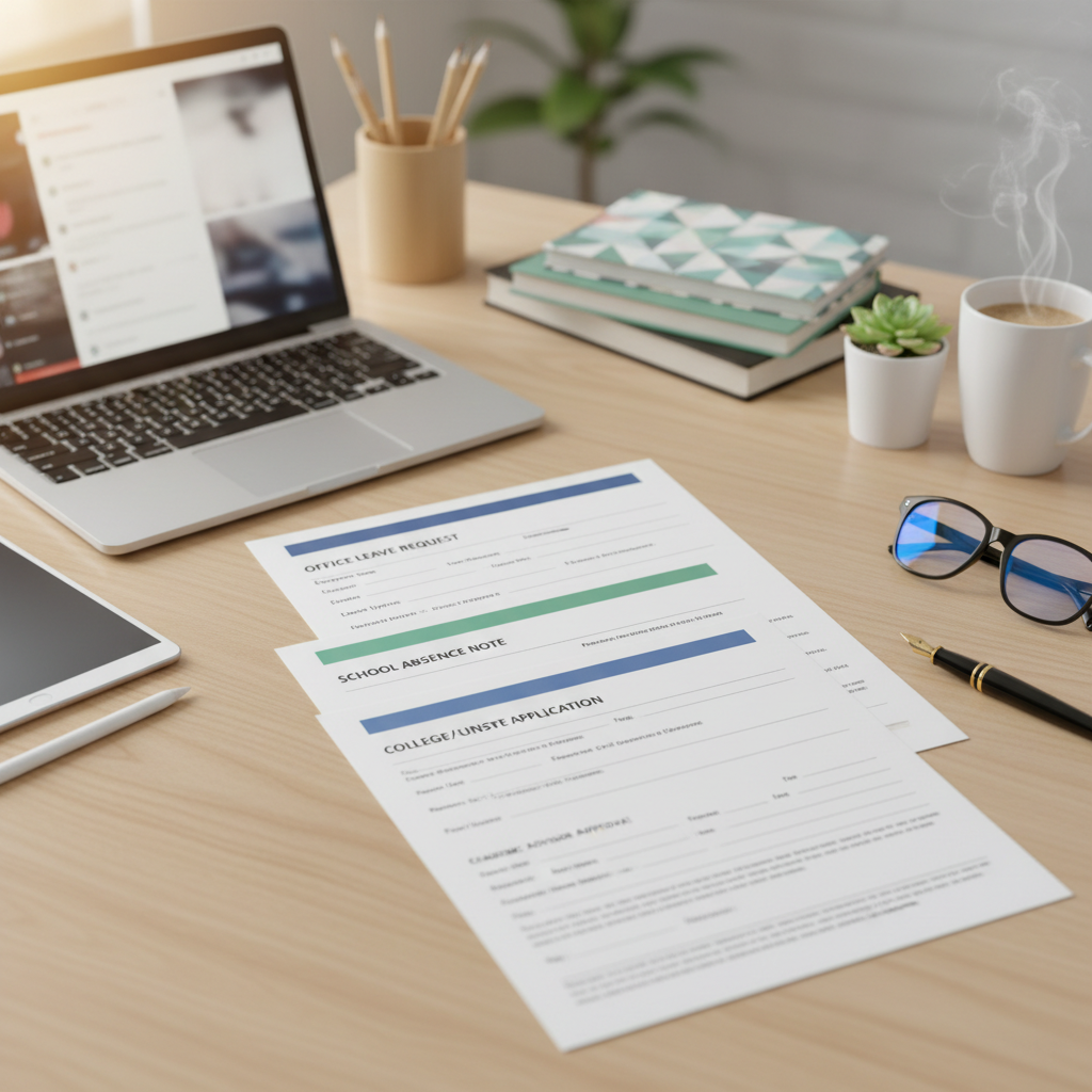Leave Application Format: Office, School & College
