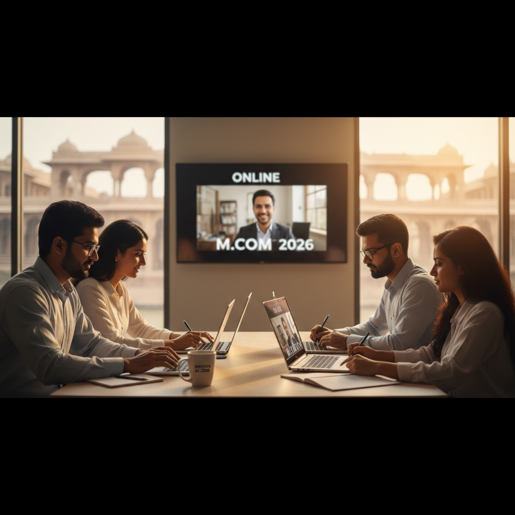Online M.Com for Working Professionals in Mysore : Best Universities & Fees